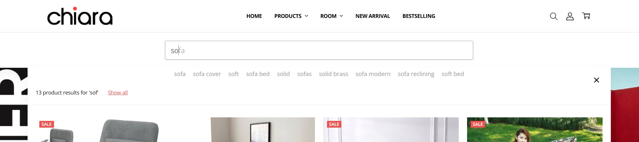 Keyword suggestions in action
