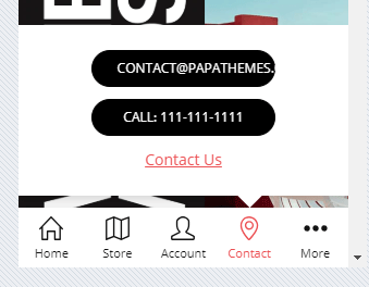 mobile contact info